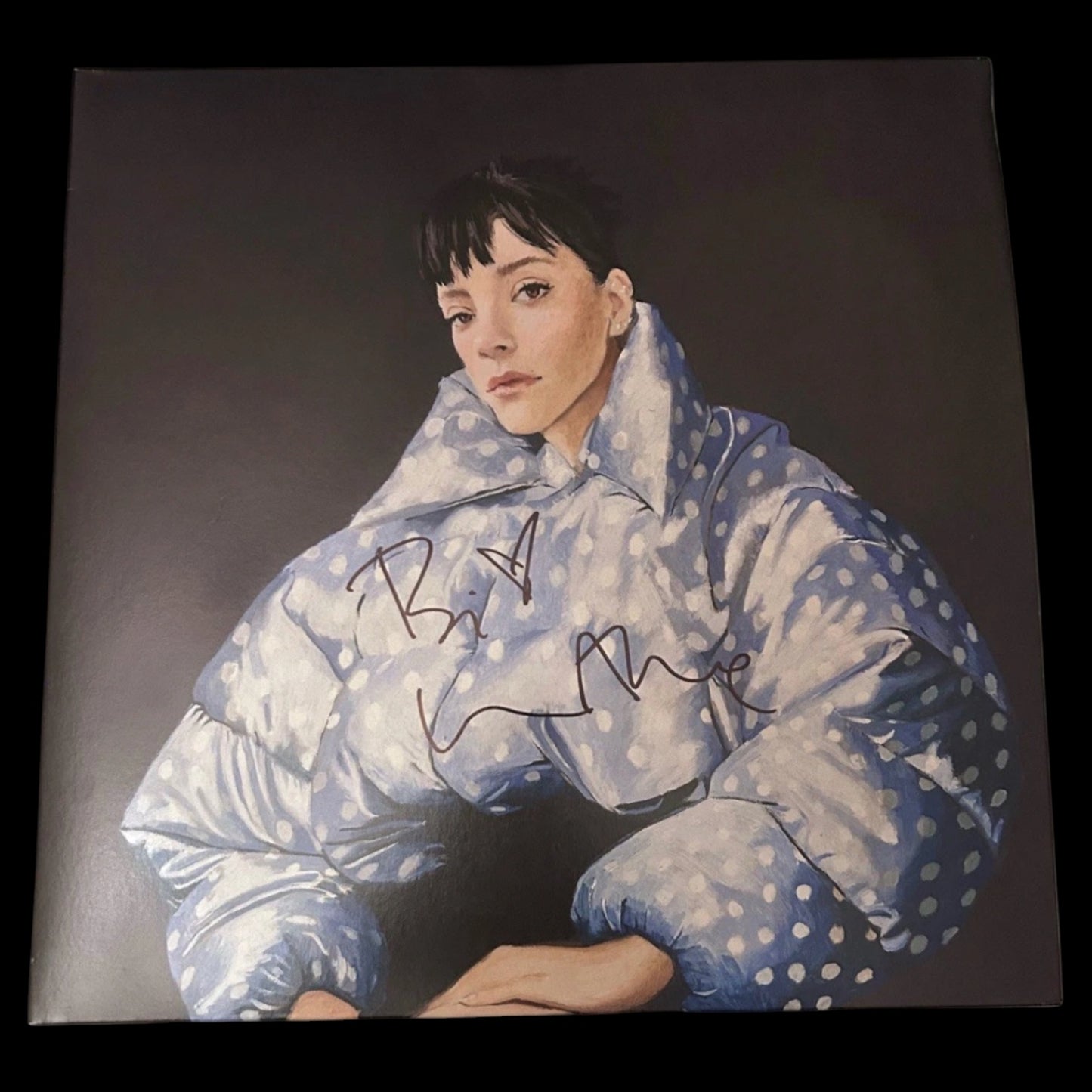 Lily Allen “West End Girl” Hand Signed 12” Vinyl