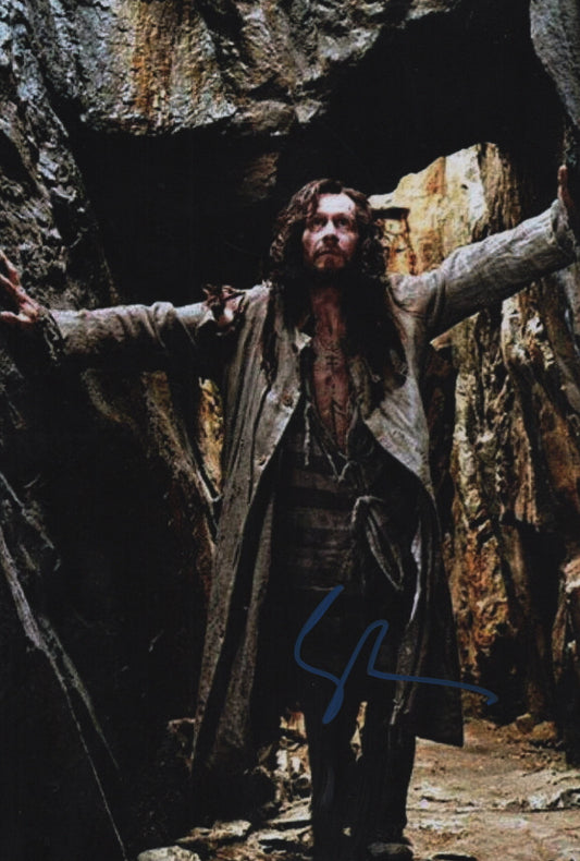 Gary Oldman Harry Potter Sirius Black Hand Signed 12X8” Photo 7