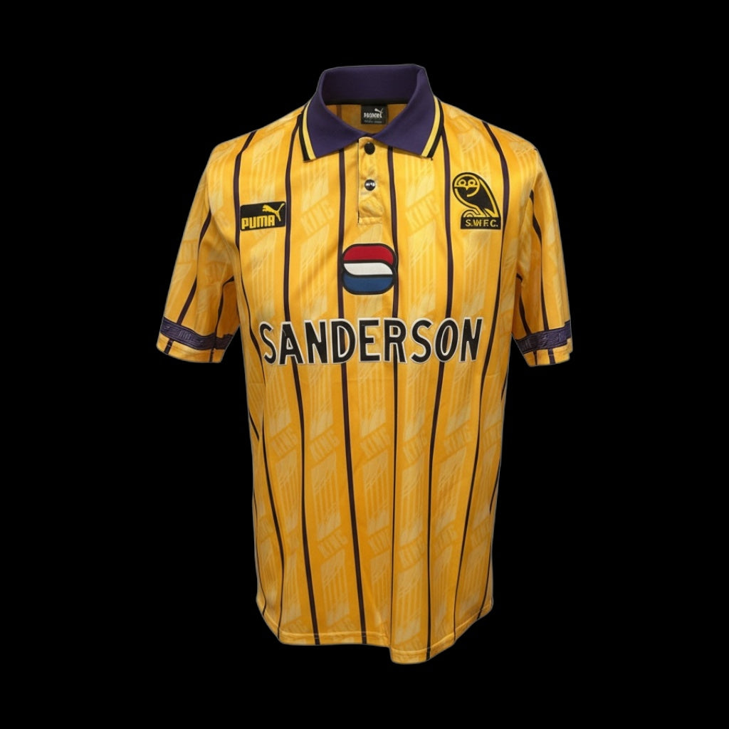 Chris Waddle Sheffield Wednesday 1994-96 Hand Signed Away Shirt
