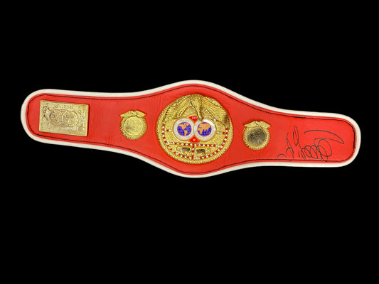 Oleksandr Usyk Hand Signed Mini IBF Belt 8