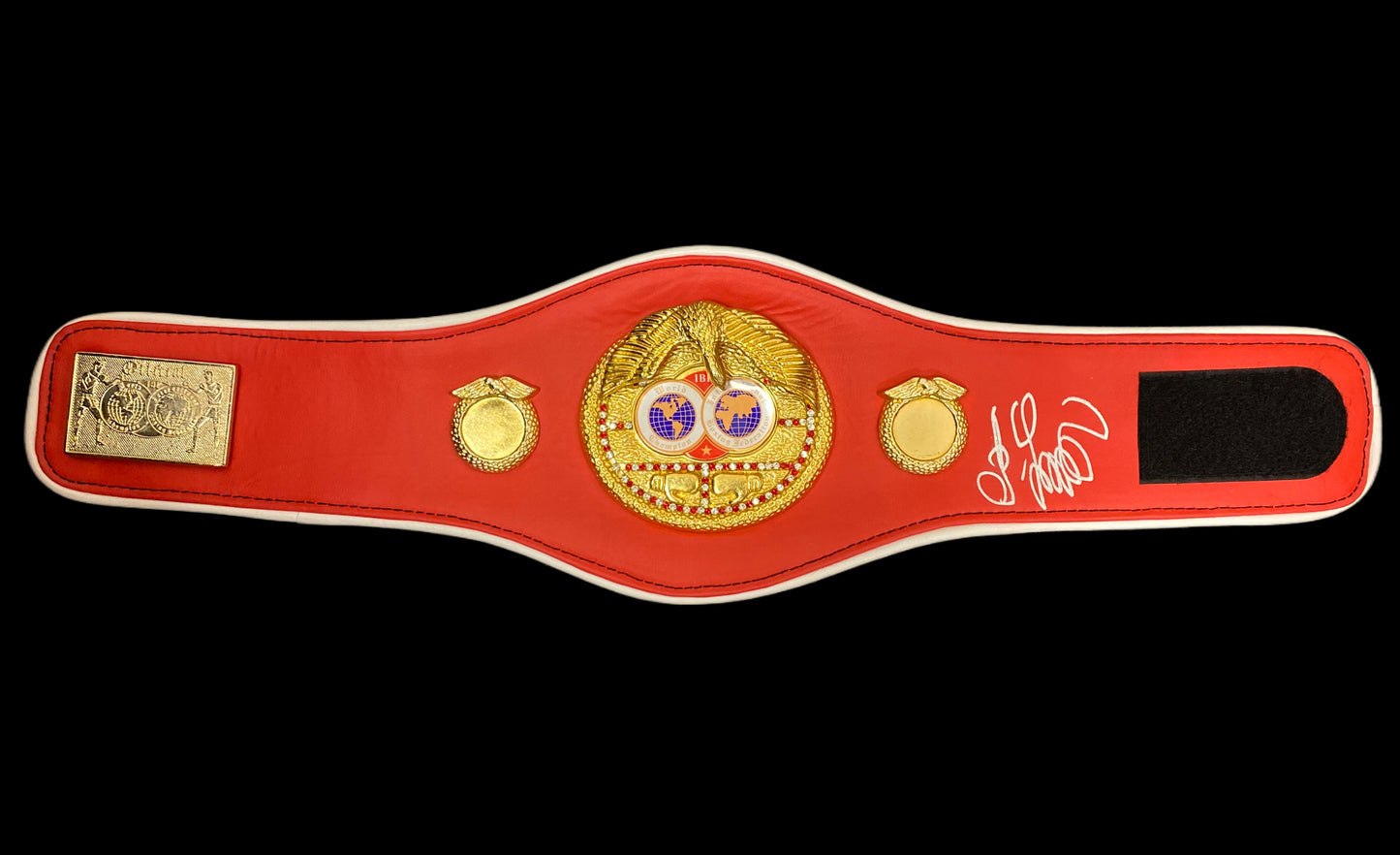 Oleksandr Usyk Hand Signed Mini IBF Belt 7