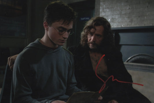 Gary Oldman Harry Potter Sirius Black Hand Signed 12X8” Photo 11