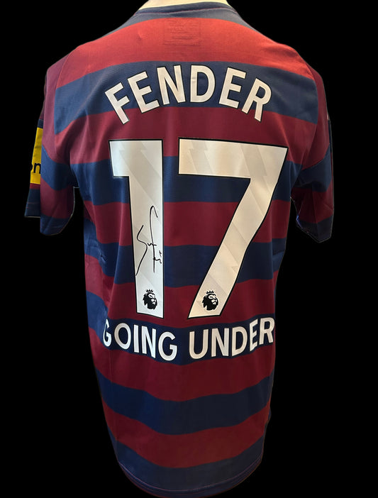 Sam Fender “Seventeen Going Under” Newcastle United Hand Signed 24-25 Away Shirt