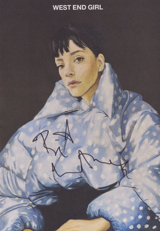 Lily Allen “West End Girl” 2026 Official Tour Hand Signed Programme