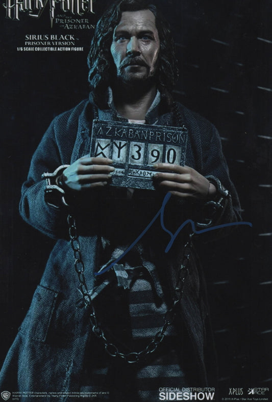 Gary Oldman Harry Potter Sirius Black Hand Signed 12X8” Photo 5
