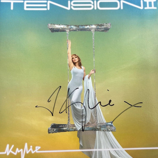 Kylie Minogue “TENSION II” Hand Signed Vinyl