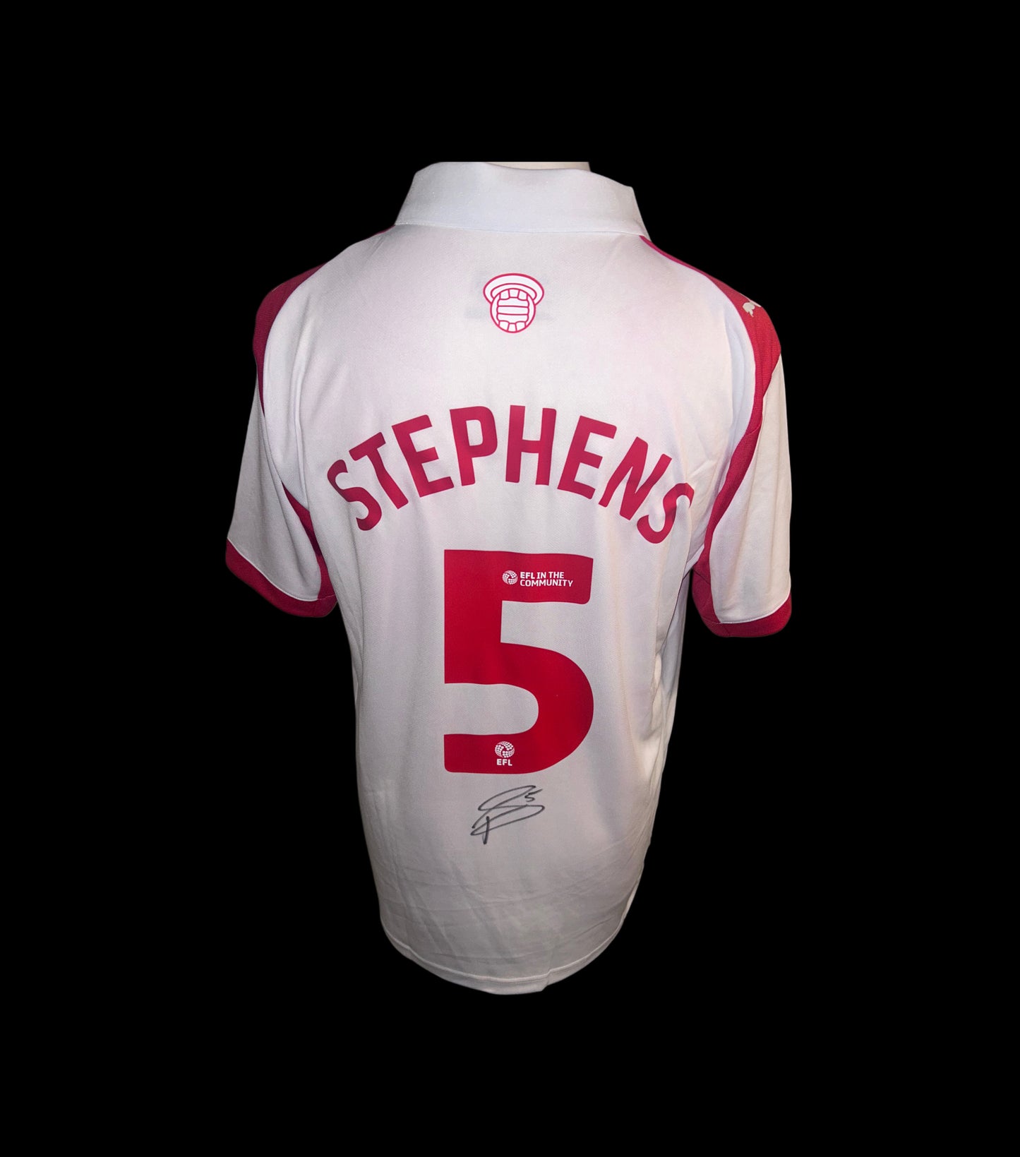 Jack Stephens Southampton 2025-26 Hand Signed Home Shirt