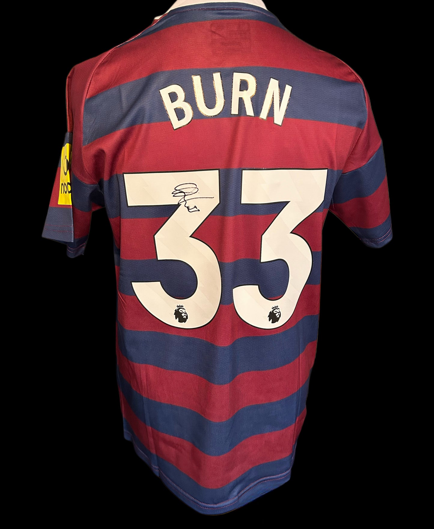 Dan Burn Newcastle United Hand Signed 2024-25 AWAY Shirt