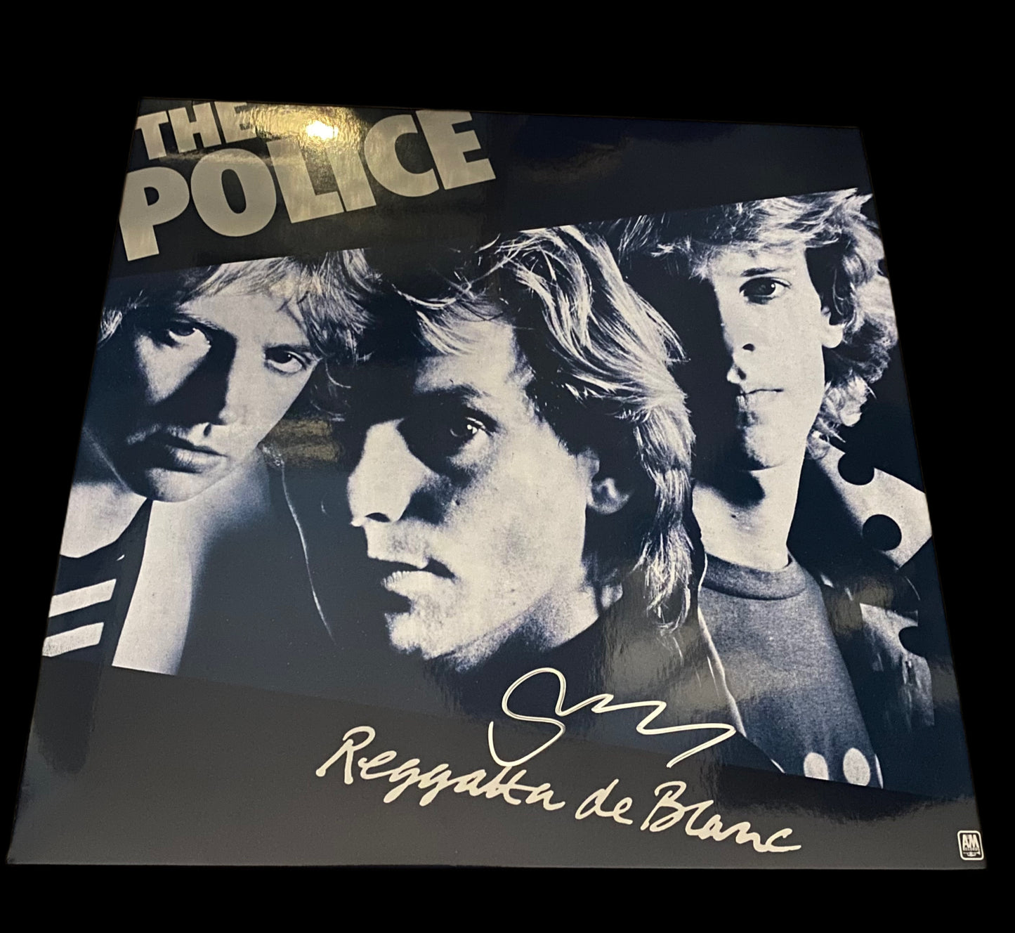 The Police - “Reggatta De Blanc” Hand Signed By Sting Vinyl 1