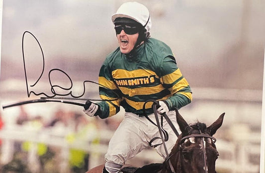 AP McCoy Hand Signed 12x8 PHOTO 2.