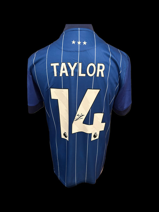 Jack Taylor Ipswich Town Hand Signed 2024-25 Home Shirt