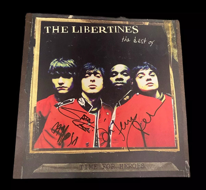 The Libertines “THE BEST OF” Hand Signed Vinyl