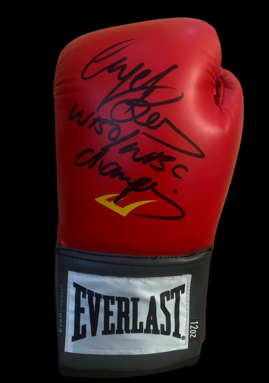 Nigel Benn Hand Signed Boxing Glove