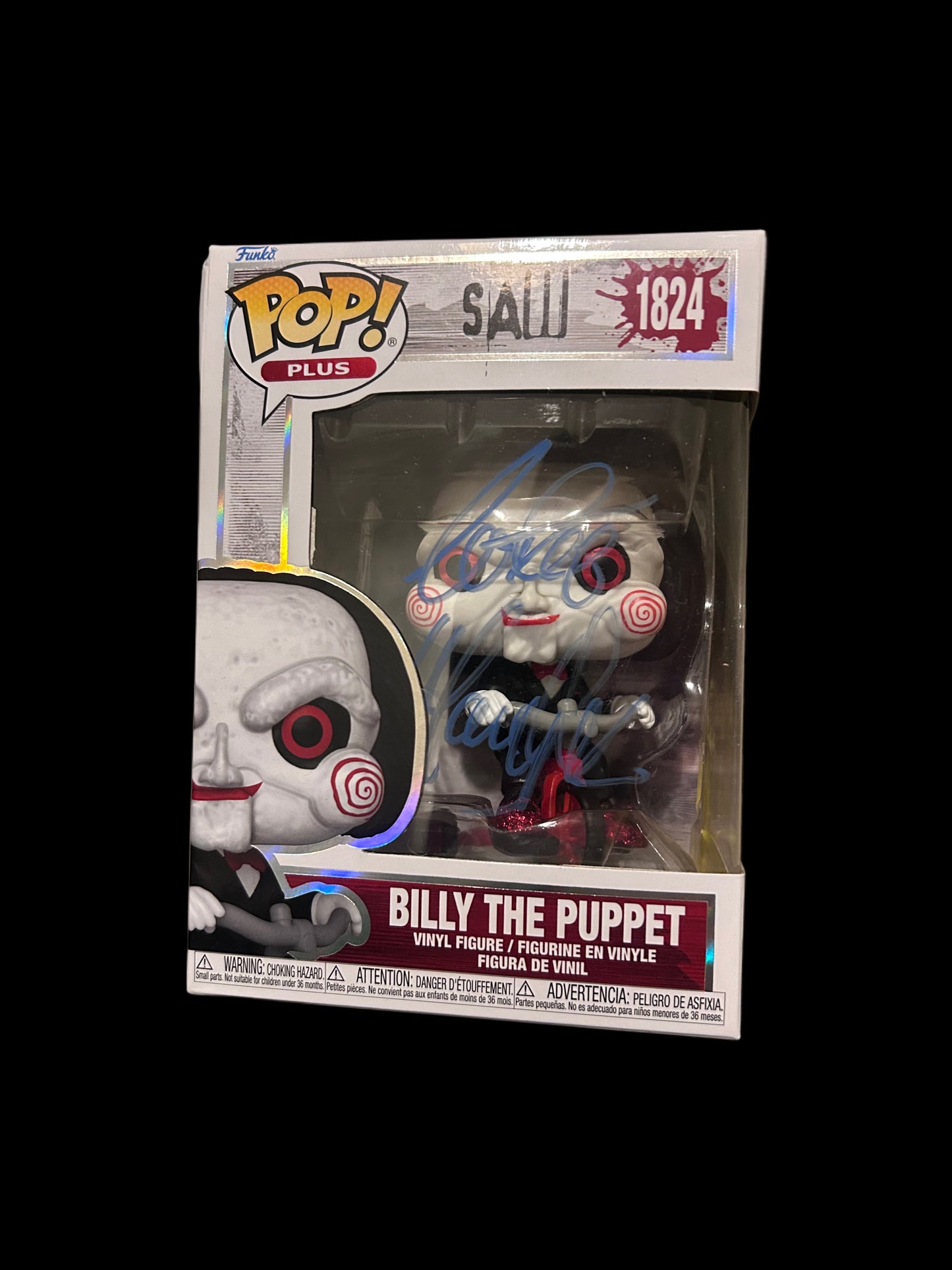 Costas Mandylor Hand Signed Saw “Billy” Funko Pop #52