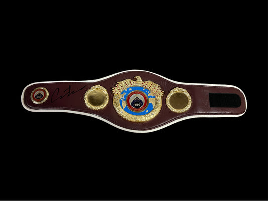 Artur Beterbiev Hand Signed WBO Mini Championship Belt