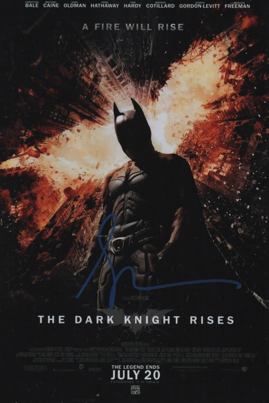 Gary Oldman The Dark Knight Rises Hand Signed 12X8” Photo 4