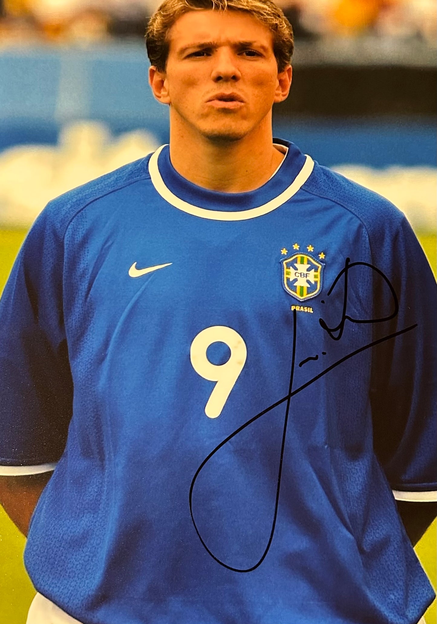 Juninho Paulista Brazil 2002 16 X 12” Photo 1