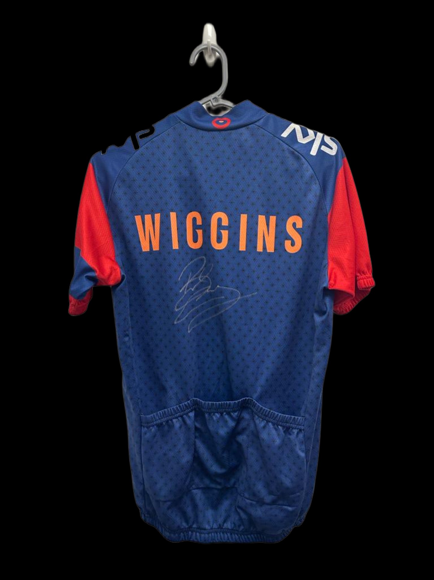 Bradley Wiggins Hand Signed Team Sky X Rapha Jersey.